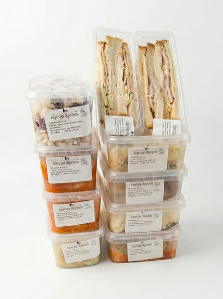 Контейнеры с едой от Барская Трапеза