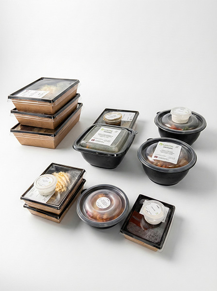 Контейнеры с едой от GrinDin