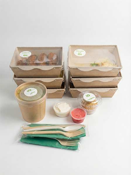 Контейнеры с едой от IQ Food