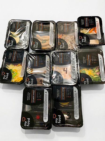 Контейнеры с едой от My Food